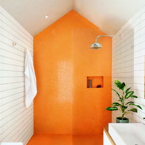 Mosaïque en grès cérame - ARENARIA - CE.SI. - brillante / d'intérieur / de salle de bain