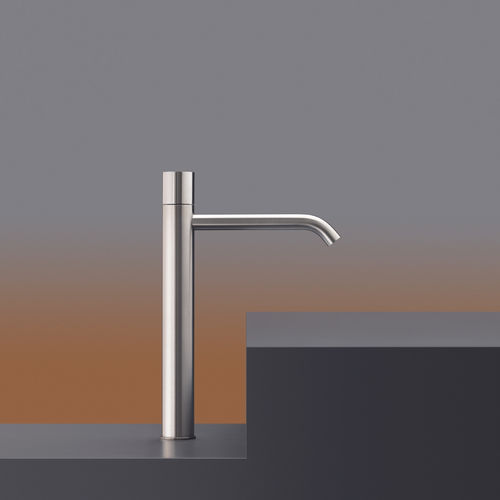 Mitigeur de vasque - GIO64 - CEADESIGN - à poser / en acier inoxydable / 1 trou