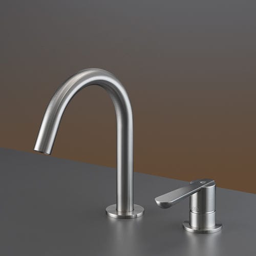 Mitigeur de vasque - LTZ26 - CEADESIGN - à poser / en acier inoxydable / 2 trous