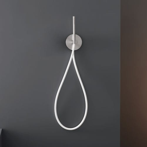 Mélangeur pour douche - CIR04 - CEADESIGN - mural / en acier inoxydable / de salle de bain