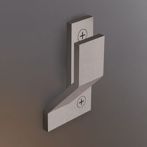 Patère contemporaine - ZIQ63 - CEADESIGN - en inox / individuelle / de salle de bain