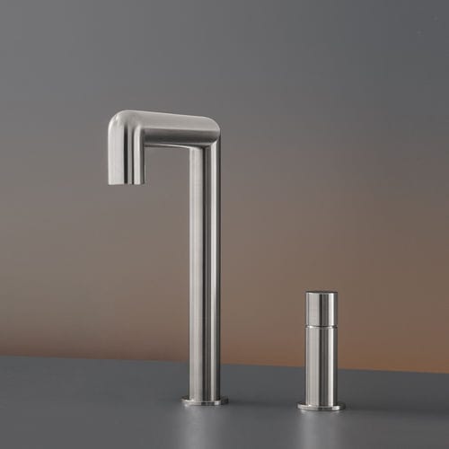 Mitigeur de vasque - CAR06 - CEADESIGN - à poser / en inox / 2 trous