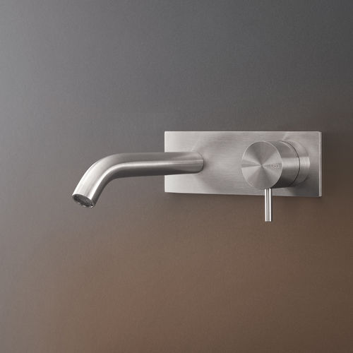 Mitigeur de vasque - MIL04 - CEADESIGN - mural / en acier inoxydable / 2 trous