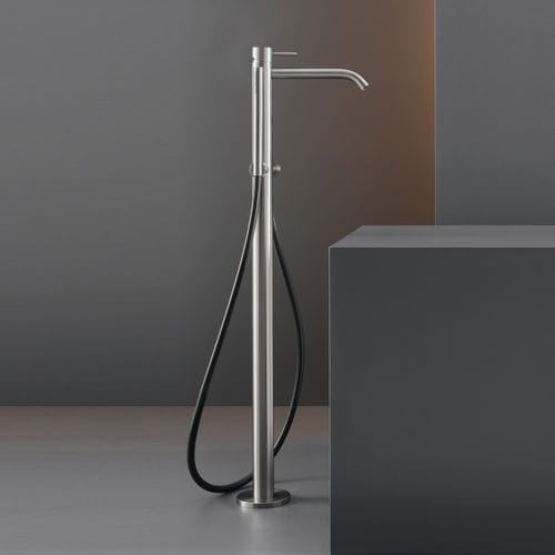 Mitigeur pour baignoire - MIL19 - CEADESIGN - au sol / en acier inoxydable / 1 trou