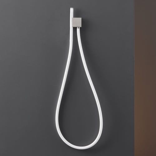 Douchette à main - SWI07 - CEADESIGN - cylindrique / blanche / avec support