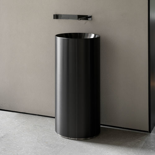 Vasque sur pied - ELS04 - CEADESIGN - en inox / rétroéclairée / personnalisable