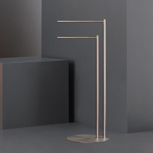 Porte-serviettes 2 barres - STE18 - CEADESIGN - à poser / en inox / noir