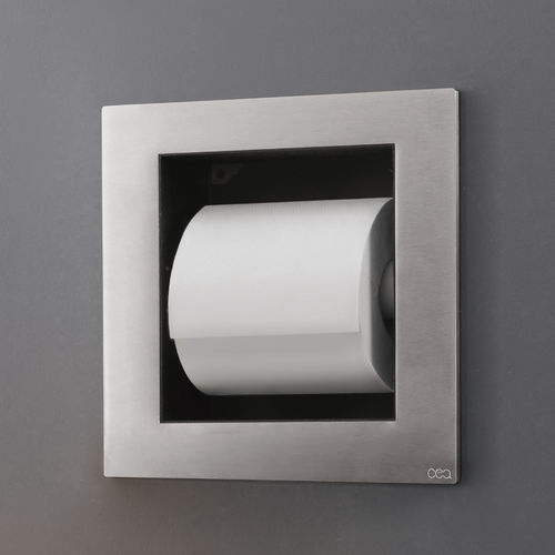 Porte-rouleau WC encastrable - POR01 - CEADESIGN - encastré / en bronze / en inox