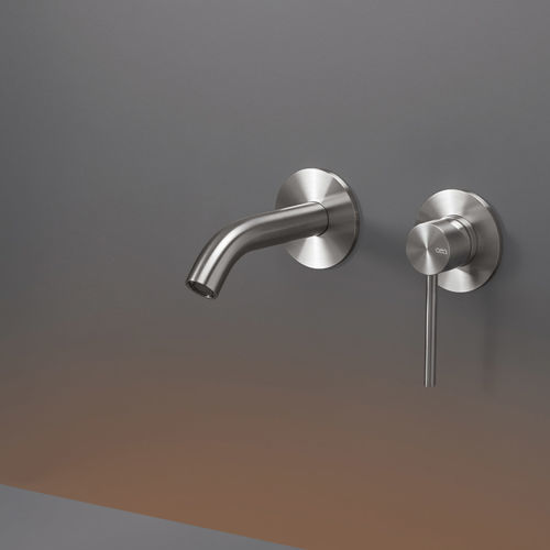 Mitigeur de vasque - GAS04 - CEADESIGN - mural / en inox / 2 trous