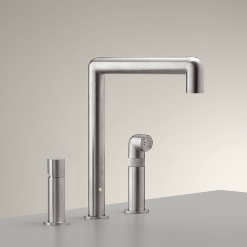 Mitigeur à poser - CAR99 - CEADESIGN - électronique / en inox / d'intérieur