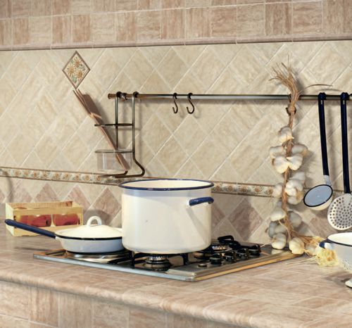 Carrelage en céramique - CASTELLI - CERAMICA ALTA - poli / de cuisine / de salle de bain