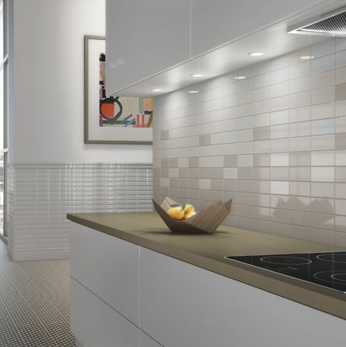 Carrelage en céramique - BEVELED - CERAMICA CAS - lisse / brillant / de cuisine