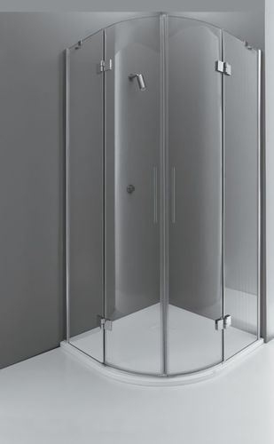 Paroi de douche battante - INFINITY - COLACRIL - courbée / d'angle