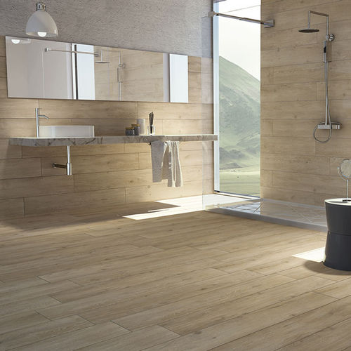 Carrelage en grès cérame - DECAPÉ - COTTO TUSCANIA - d'extérieur / de salle de bain / de salon