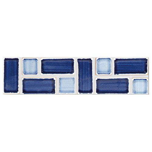 Mosaïque en céramique - FALPAL&Agrave; - AZZURRO + BLU - DE MAIO FRANCESCO - d'intérieur / murale / rectangulaire