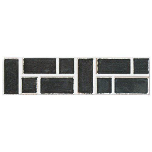 Mosaïque en céramique - FALPAL&Agrave; - PENNELLATO NERO - DE MAIO FRANCESCO - d'intérieur / murale / rectangulaire