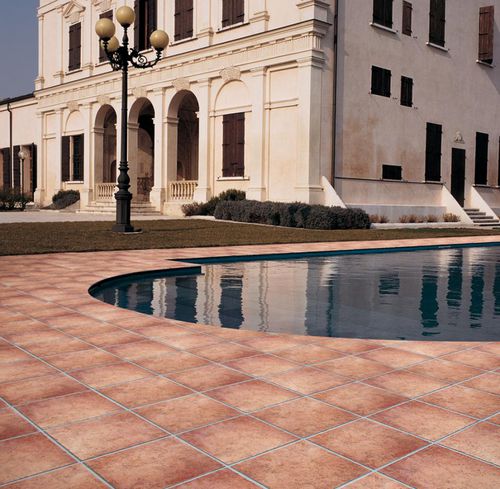 Carrelage en grès cérame - CARPEGNA - DEL CONCA - poli / rustique / d'extérieur