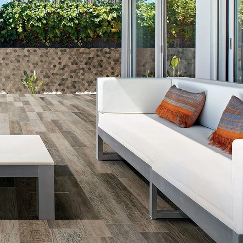 Carrelage en grès cérame - BARN WOOD - DOM CERAMICHE - poli / d'intérieur / de salle de bain