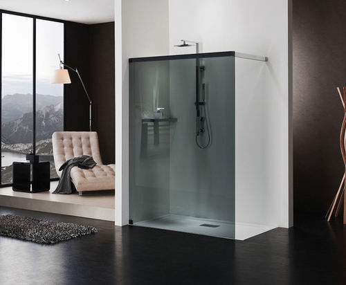 Paroi de douche fixe - LIBERO 5000: FQS-F L - DUKA - d'angle