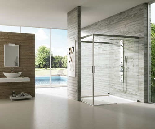 Paroi de douche coulissante - ACQUA 5000 - DUKA - en niche