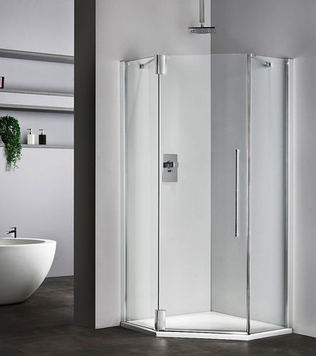 Paroi de douche battante - PRINCESS 4000: 6PF L - DUKA - d'angle