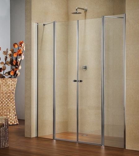 Paroi de douche battante - MULTI-S 4000: GFT2N - DUKA - en niche