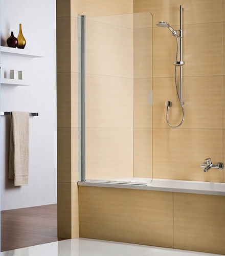 Pare-baignoire pliant - MULTI-S 4000: GBP1 - DUKA - en verre trempé / sans cadre