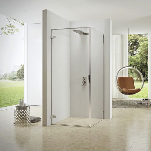 Paroi de douche battante - PURA 5000: TW1 L  - DUKA - d'angle