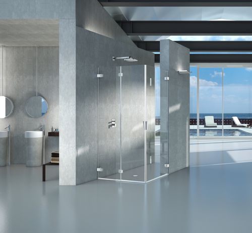Douche en verre - PURA 5000 - DUKA - rectangulaire