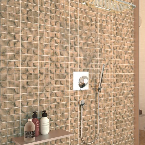 Carrelage d'intérieur - 3D BOSQUE LIGHT - DUNE - mural / en céramique / carré