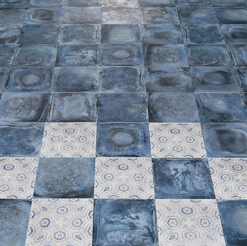 Carrelage en céramique - BETONART - ECO CERAMICA - d'intérieur / de sol / 20x20 cm