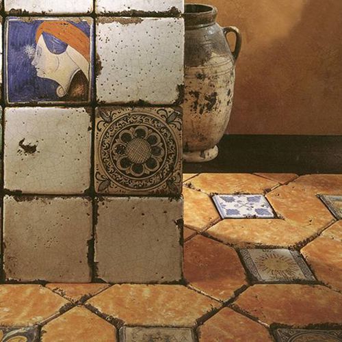 Carrelage en céramique - COLLEZIONI D'AUTORE - ECO CERAMICA - vieilli / d'intérieur / mural