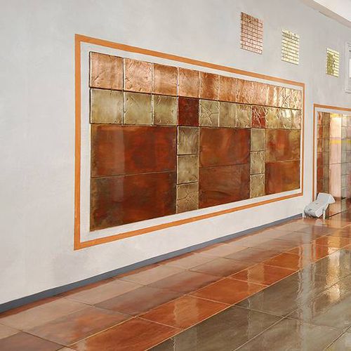 Carrelage en céramique - AUTENTICA - ECO CERAMICA - satiné / métallisé / d'intérieur