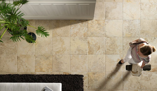 Carrelage en grès cérame - INSTONE - EDIMAX - émaillé / poli / d'intérieur