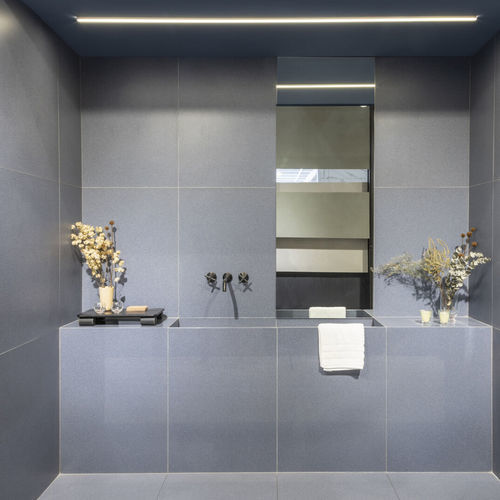 Carrelage en grès cérame - MICRON  - ELIANE CERAMIC TILES - satiné / d'intérieur / d'extérieur