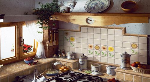 Carrelage en grès cérame - I CIOTTOLI - ELIOS CERAMICA - émaillé / d'intérieur / de cuisine