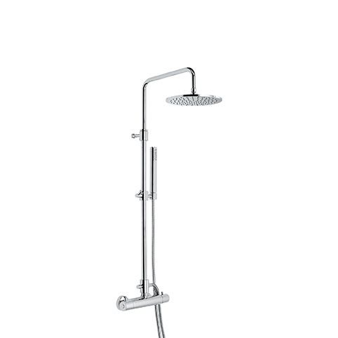 Colonne de douche thermostatique - EDEN: 4530584 - EMMEVI RUBINETTERIE - murale / contemporaine / avec douche à main