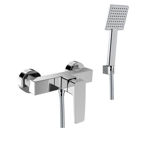 Set de douche mural - 140CR4461 - FIORE RUBINETTERIE - contemporain / avec douche à main / pluie
