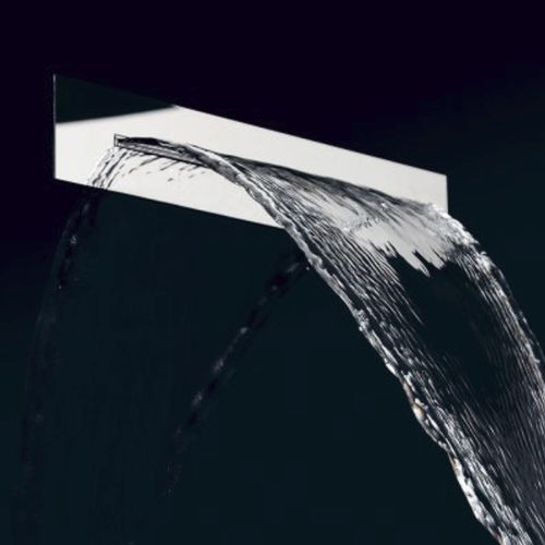 Pommeau de douche mural - CAS6 - GEDA - rectangulaire / cascade