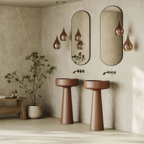 Carrelage d'intérieur - ACROSS - GIGACER - d'extérieur / de salon / de cuisine