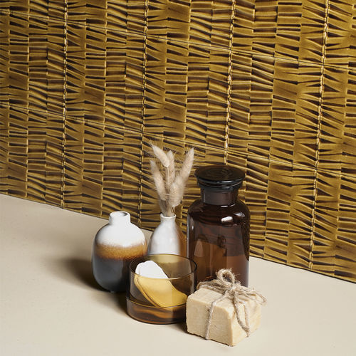 Carrelage en céramique - BAMBOO - GIGACER - brillant / à relief / lisse