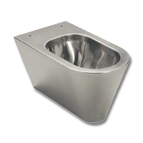 WC suspendu - DX101S/99 - GOMAN - en inox / pour établissement médicalisé / professionnel