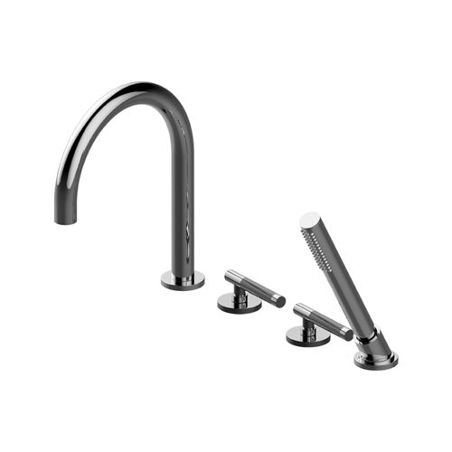 Mélangeur pour baignoire - E-11469-LM57B - GRAFF - à poser / en métal chromé / de salle de bain