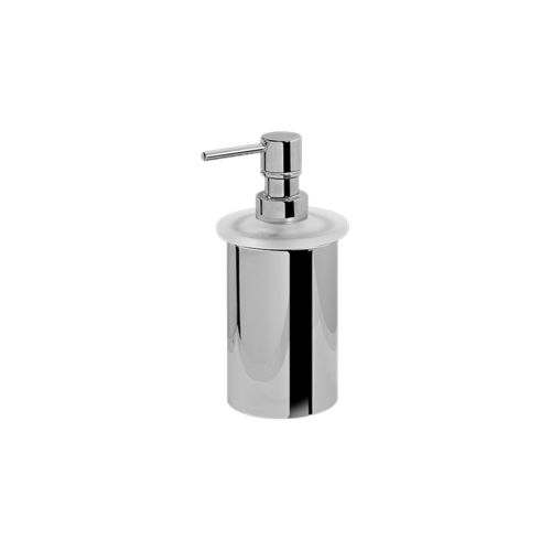 Distributeur de savon professionnel - E-9154 - GRAFF - résidentiel / à poser / en métal chromé