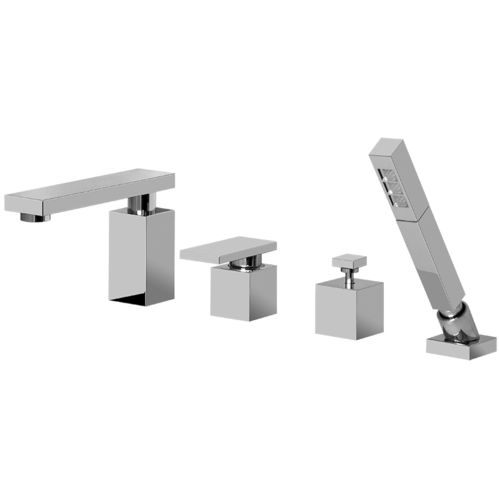 Mitigeur de douche - E-3751-LM31 - GRAFF - pour baignoire / à poser / en métal chromé