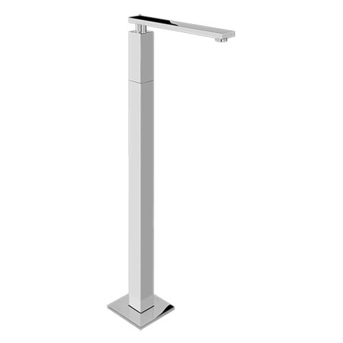 Bec pour baignoire en métal - 2040007 - GRAFF - en nickel / au sol