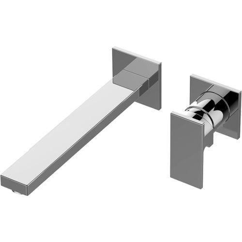 Mitigeur de vasque - E-11236-LM55W-T - GRAFF - mural / en métal chromé / 2 trous