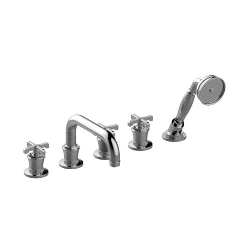 Mélangeur de douche - E-11651-C20B - GRAFF - de baignoire / à poser / en métal chromé