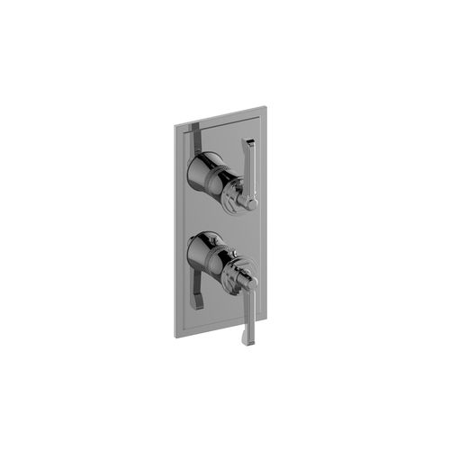 Robinet d'arrêt de douche - E-8149-LM60E0 - GRAFF - mural / en métal chromé / de salle de bain