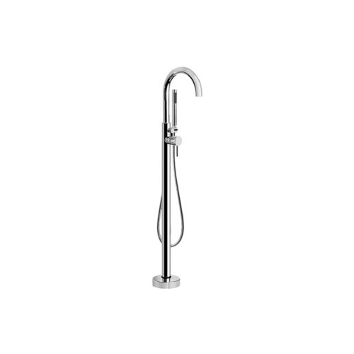 Mitigeur pour baignoire - E-1752-LM3F-T - GRAFF - au sol / mécanique / en métal chromé